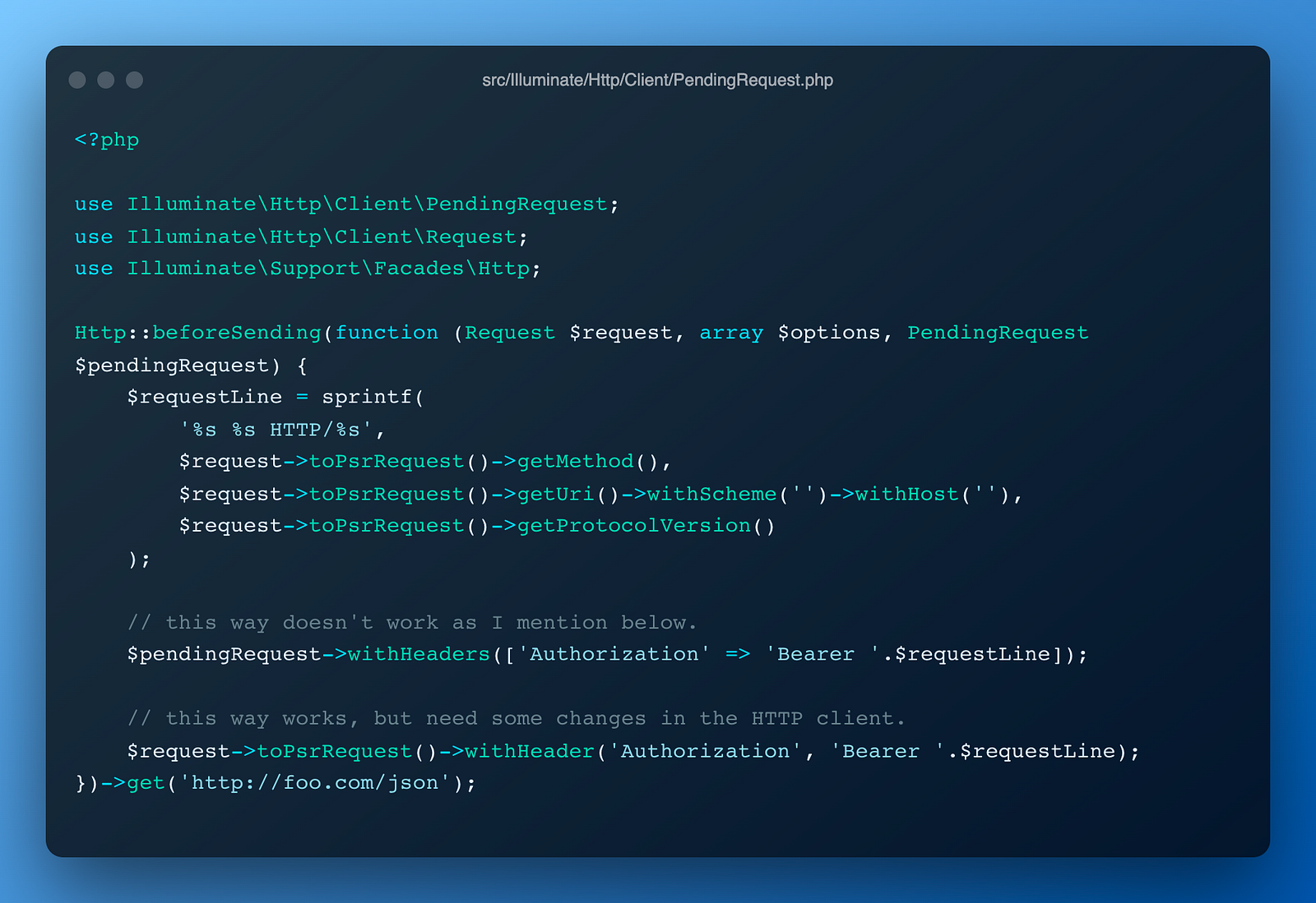 Featured image for My First Pull Request to Laravel Framework — Part 2