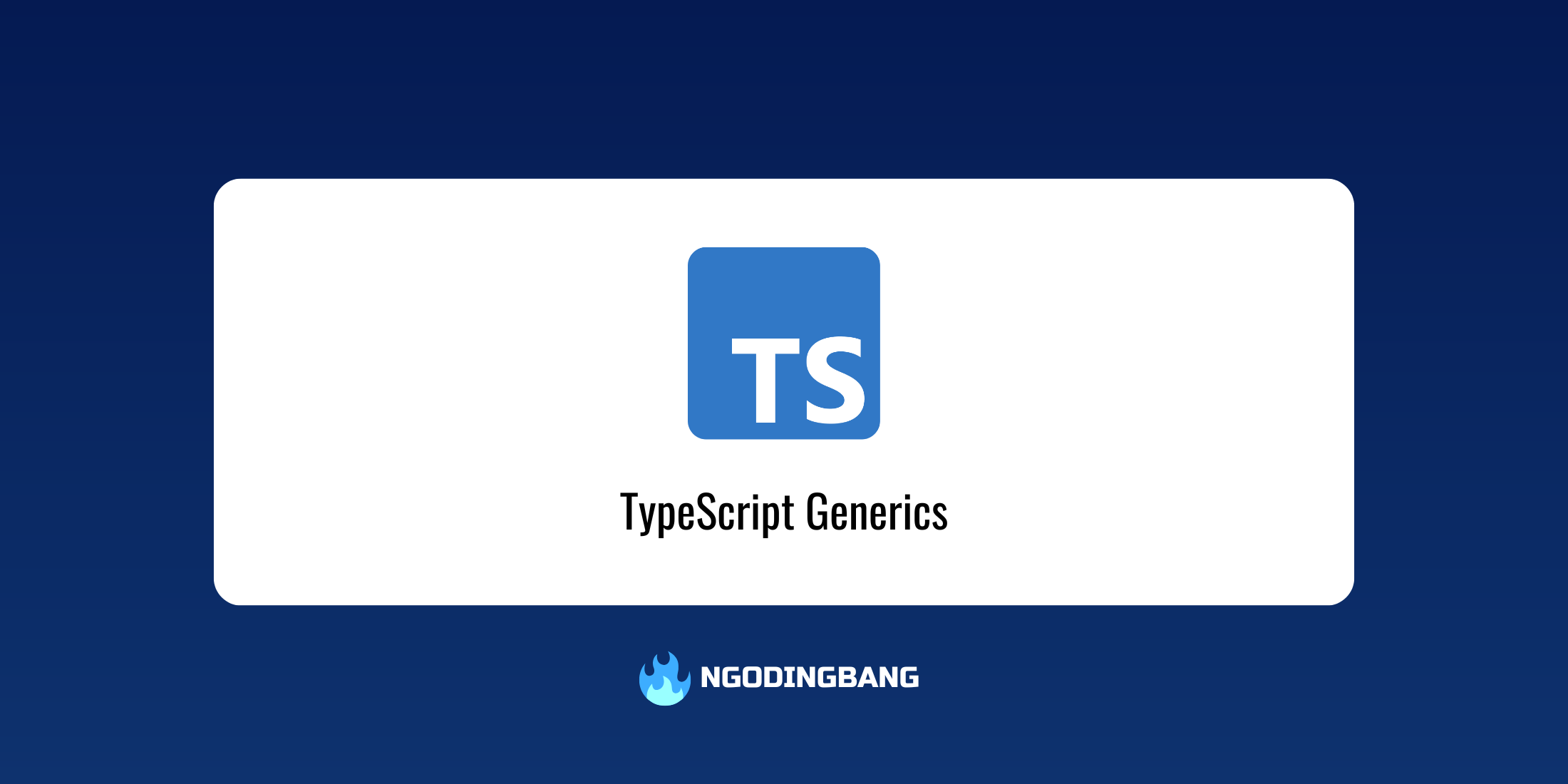 Featured image for Learn TypeScript: Generics